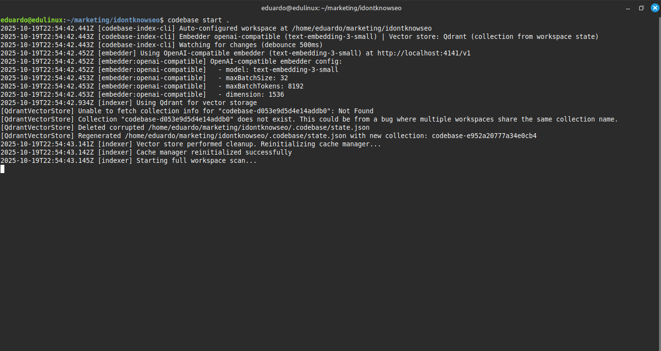 Indexing in action